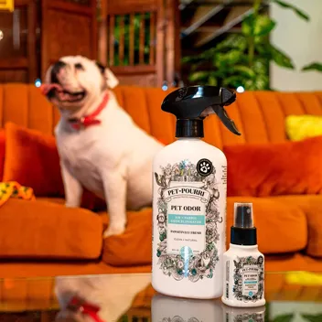 Pet-Pourri Pet Odor Air + Fabric Odor Eliminator Spray