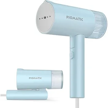 Piomatic 1000W Thermostatic Ceramic Plate Portable SteamerIron