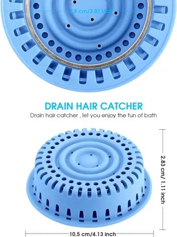 Aojuxix Non-Slip Silicone Drain Hair Catcher