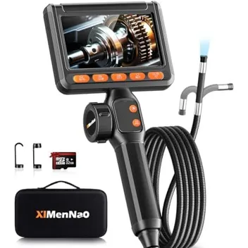 Ximennao Two-Way Articulating 5.5' Borescope with Light