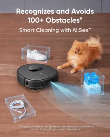 X10 Pro Omni 8,000Pa AI Obstacle Avoiance Robot Vacuum & Dual Mop with Automatic Docking Station