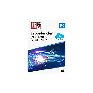 2-Year Bitdefender Internet Security 2024 (3 PCs Digital Download)