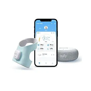 eufy Baby Smart Sock S320 Baby Monitor with 2.4 GHz Wi-Fi