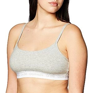 Klein CK One Cotton Unlined Bralette (S, L, or XL)