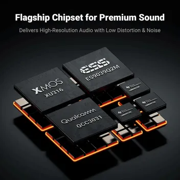 ZD3 Desktop DAC Preamp with 5x Digital Input Modes, OLED Dispaly