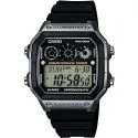 Illuminator Digital Display Quartz Watch (Black)