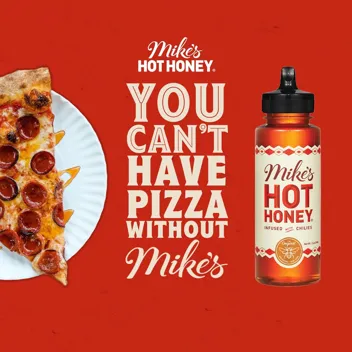 10-Oz Mike's Hot 100% Pure Honey Infused with Chili Peppers
