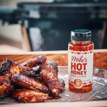 10-Oz Mike's Hot 100% Pure Honey Infused with Chili Peppers