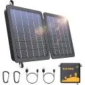 Wastde 10W Foldable Portable Solar Panel Kit