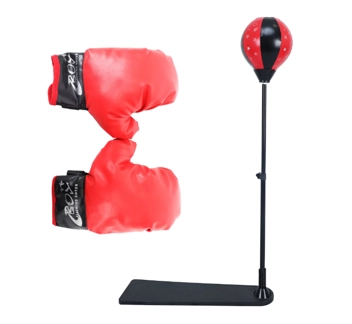 BalanceFrom Punching Bag with Boxing Gloves and Base