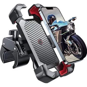 Joyroom Anti-Shake Auto Lock Motorcycle Phone Mount