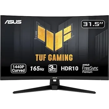 TUF 32" 1440P HDR 165Hz Curved Gaming Monitor