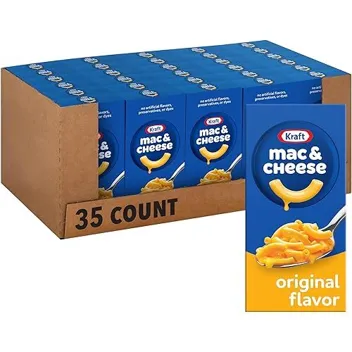 Mac & Cheese 7.25oz Original Flavor Macaroni and Cheese Dinner Boxes