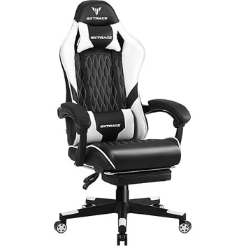 GXTrace Ergonomic Gaming Chair w/ Footrest & Lumbar Support