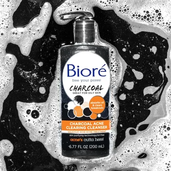 Charcoal Acne Cleanser, 6.77 Ounce