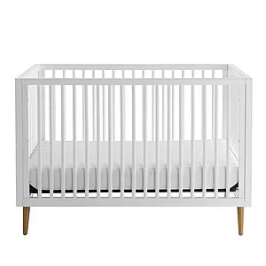 Sam's Club Members: Contours Roscoe 3-in-1 Standard Crib (White & Maple Finish) Plus Members