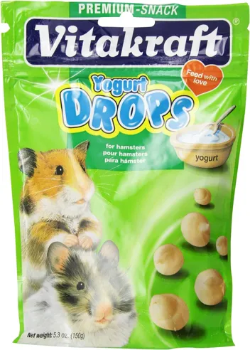 Drops Mini Banana & Cherry Flavor Dwarf Hamster