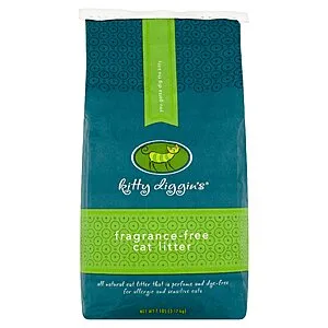 Kitty Diggin's Fragrance-Free Cat Litter, 7 lbs