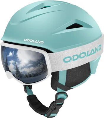 Odoland Ski Helmet with Ski Goggles + coupon