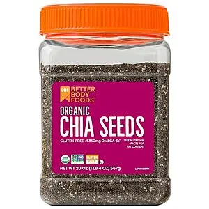 [S&S]: 20-Oz Organic Chia Seeds