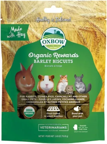 Animal Health Barley Biscuits Bene Terra Organic Food and Treats, 2.65-Ounce