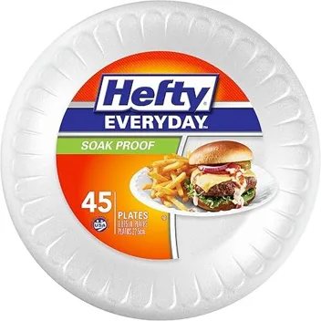 Everyday 9" Foam Plates (45-Count)