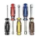 Sae Solid Shaft Tri-Lobe Acetate Nutdriver Set (5 Piece)