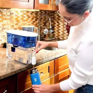 PUR 30-Cup Water Filter Dispenser w/ 1 Genuine PUR Filter