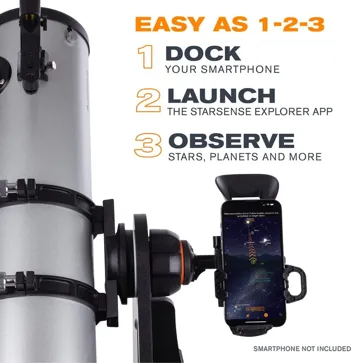 StarSense Explorer 150mm Tabletop Dobsonian Smartphone App-Enabled Telescope