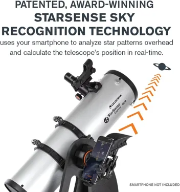 StarSense Explorer 150mm Tabletop Dobsonian Smartphone App-Enabled Telescope