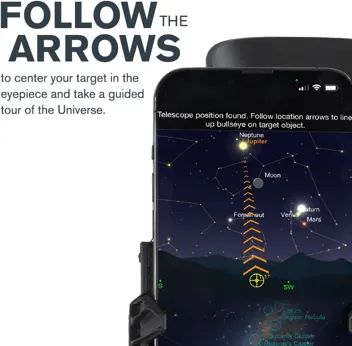 StarSense Explorer 150mm Tabletop Dobsonian Smartphone App-Enabled Telescope