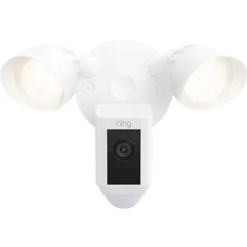 Floodlight Cam Plus Wired Outdoor 1080p Surveillance Camera