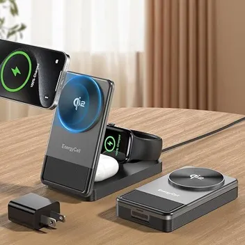 3-in-1 15W Qi2 Wireless Charging Station