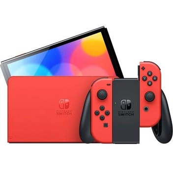 Switch OLED Mario Red Edition Video Game Console (Pre-order)