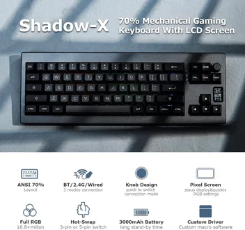 Shadow-X Gasket Mechanical Keyboard