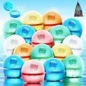 Hiliop 16-Piece Silicone Reusable Water Ballons