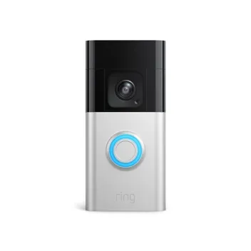 Ring Battery Doorbell Pro 1536p HD+ 3D Motion Detection Video Doorbell | with Trade-in