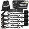 Otherya 15ft 1760lb Ratchet Tie Down Straps