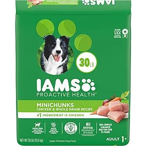 Select Amazon Accounts : 30-lbs IAMS Proactive Health Dry Dog Foods (Minichunks) & More