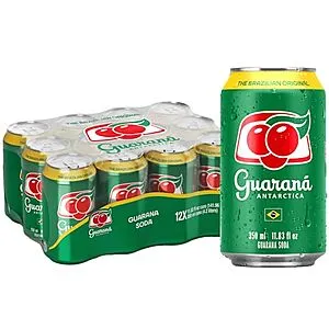 [S&S]: 11.83-Count Guaraná ANTARCTICA Original Soda