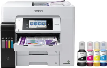 PREIMUM CONDITION - Epson EcoTank Pro ET-5850 Wireless Color All-in-One Supertank Printer