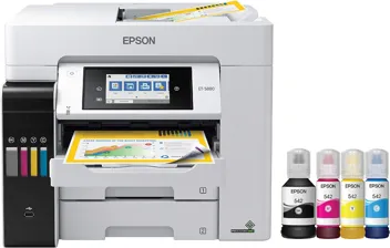 PREIMUM CONDITION - Epson EcoTank Pro ET-5850 Wireless Color All-in-One Supertank Printer