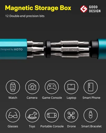 Hoto 24-in-1 Manual Precision Mini Screwdriver Set