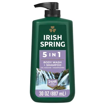 Irish Spring 5 in 1 Body Wash , 30 Oz Pump