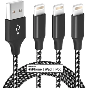 MenoSupp MFi Certified 10ft iPhone Charger Cable