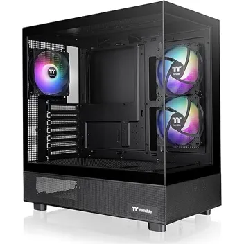 View 270 Plus TG ARGB Black Mid Tower E-ATX Case