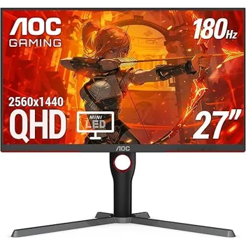 27" 2K 2560x1440 180Hz Mini-LED Gaming Monitor