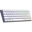 Bluetooth 4.0 SK622 Wireless 60% Sliver White Mechanical Keyboard