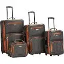 Rockland Journey Softside Upright Luggage Set (4-Piece)