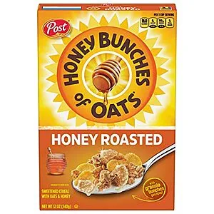 [S&S]: 12-Ounce Cereal (Honey Roasted)